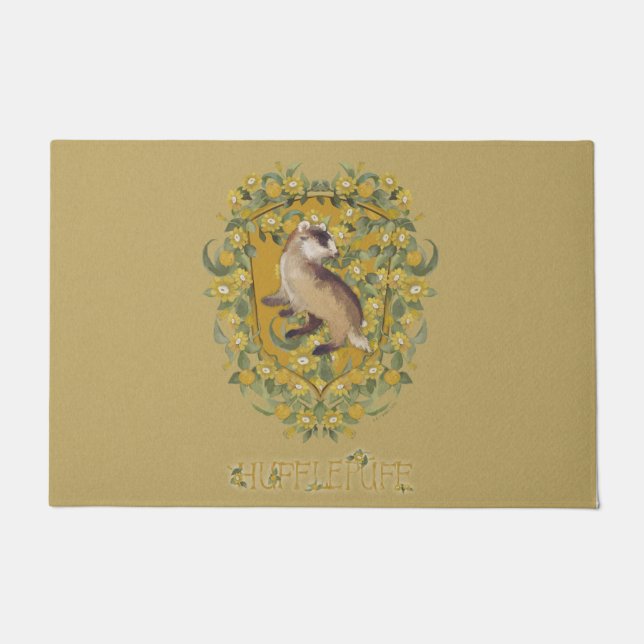 HARRY POTTER™ | HUFFLEPUFF™ Crest Doormat (Front)