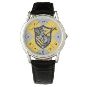 Harry Potter Hufflepuff House Pride Crest Watch