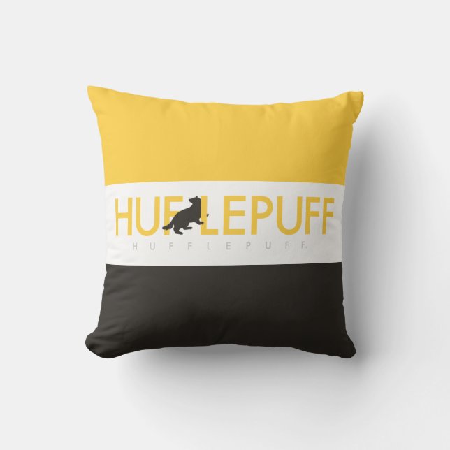 Harry Potter | Hufflepuff House Pride Logo Cushion (Front)