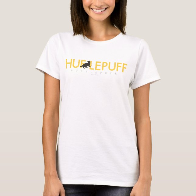 Harry Potter | Hufflepuff House Pride Logo T-Shirt (Front)