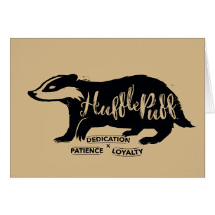 Harry Potter   HUFFLEPUFF™ Silhouette Typography