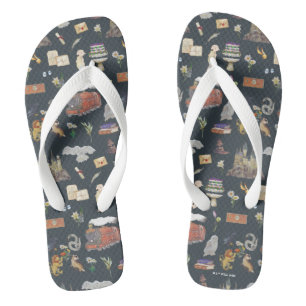 HARRY POTTER™   Icons Pattern Jandals