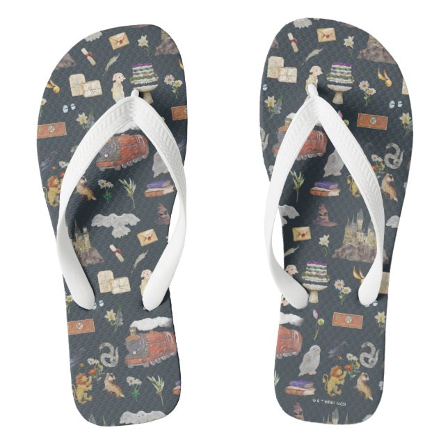 HARRY POTTER™ | Icons Pattern Jandals (Footbed)