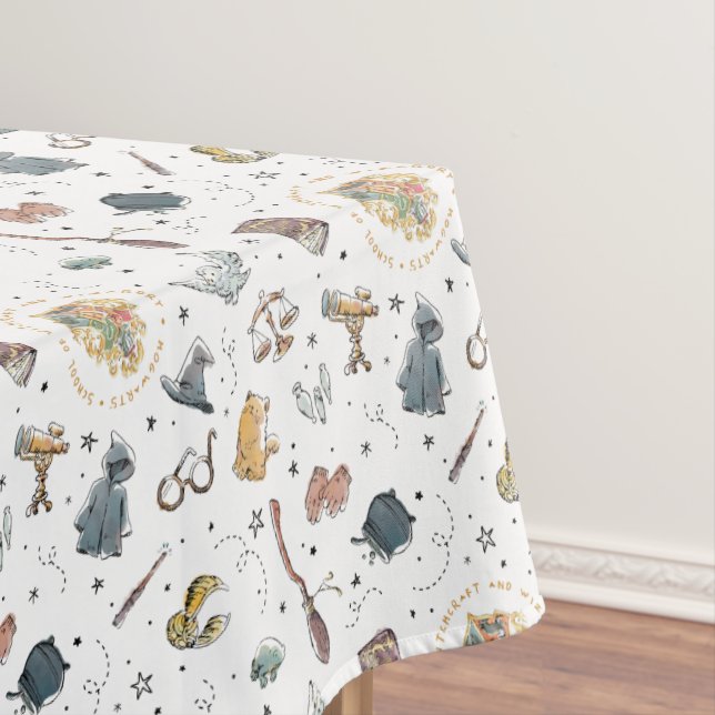 HARRY POTTER™ Icons Pattern Tablecloth (In Situ)