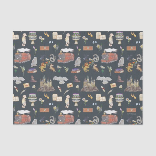 HARRY POTTER™ | Icons Pattern Tissue Paper (Front)