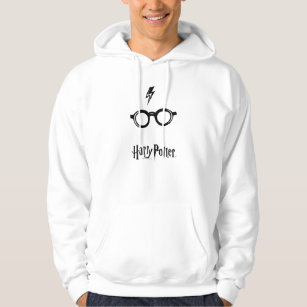 Harry Potter   Lightning Scar and Glasses Hoodie