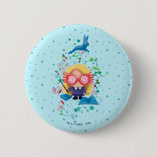 Harry Potter   Luna Lovegood Graphic 6 Cm Round Badge
