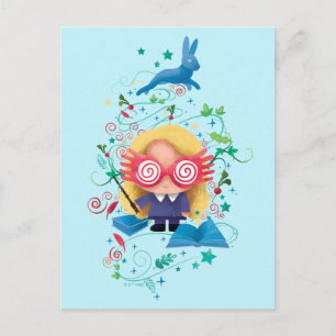 Harry Potter   Luna Lovegood Graphic Postcard