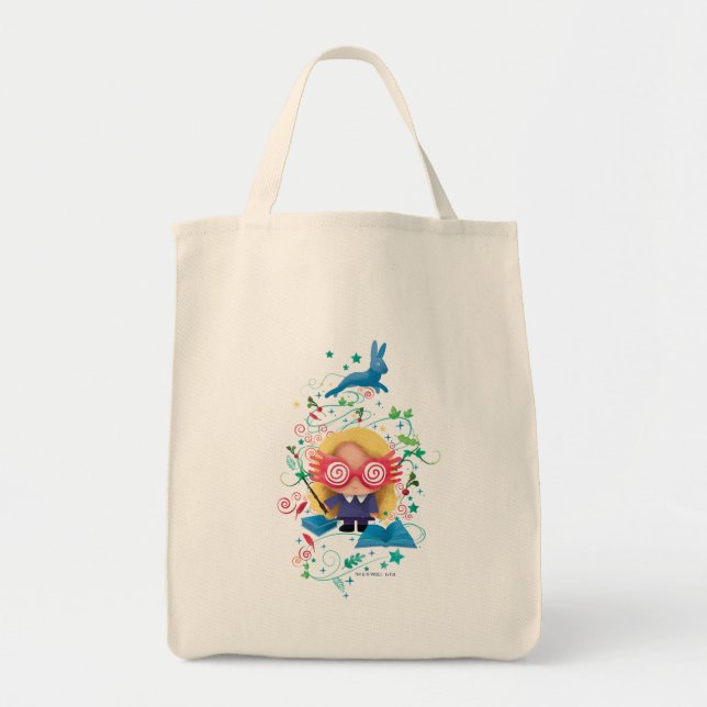 Harry Potter | Luna Lovegood Graphic Tote Bag (Front)