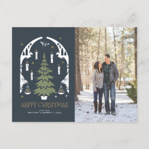 HARRY POTTER™ Magical Christmas Tree Holiday Postcard