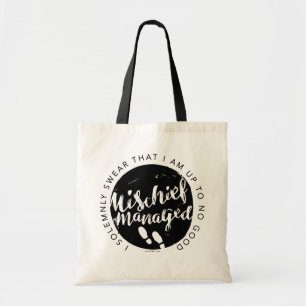 Harry Potter Marauder's Map Charms Typography Tote Bag
