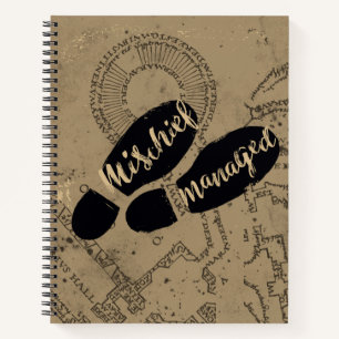 Harry Potter MISCHIEF MANAGED™ Map Footprints Notebook
