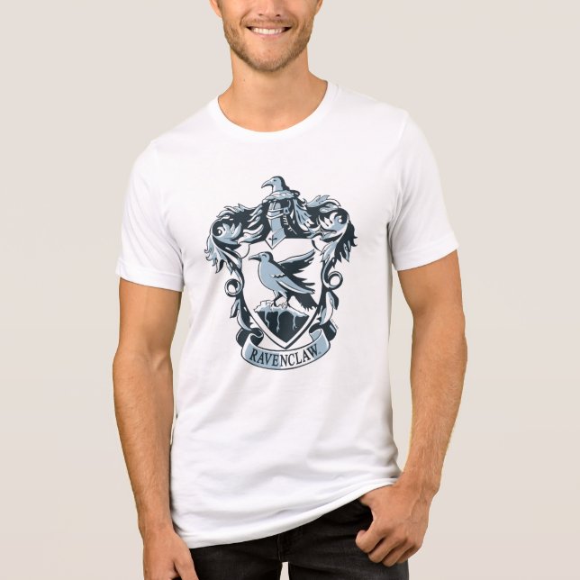 Harry Potter | Modern Ravenclaw Crest Tri-Blend Shirt (Front)