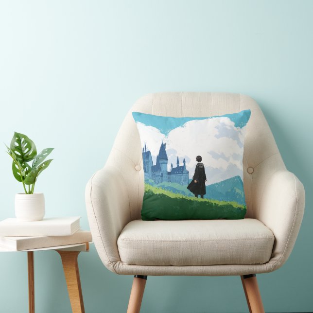 HARRY POTTER™ Overlooking HOGWARTS™ Castle Cushion (Chair)