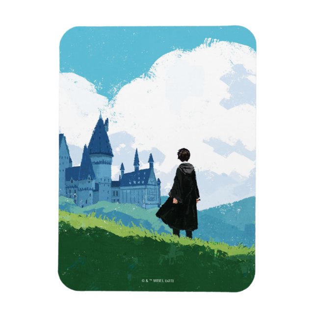 HARRY POTTER™ Overlooking HOGWARTS™ Castle Magnet (Vertical)