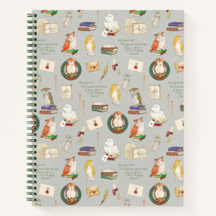 HARRY POTTER™ Owl Letter Pattern Notebook