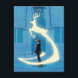 HARRY POTTER™ Patronus Painting Postcard<br><div class="desc">Celebrate the magic of courage and hope with this stunning Harry Potter™ design, featuring Harry as he casts his powerful stag Patronus. Set within the Room of Requirement at Hogwarts, a radiant wave of light sweeps across the scene as the glowing stag rises brilliantly above him — a breathtaking symbol...</div>