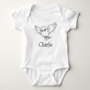 Harry Potter Personalized Hedwig Baby Bodysuit