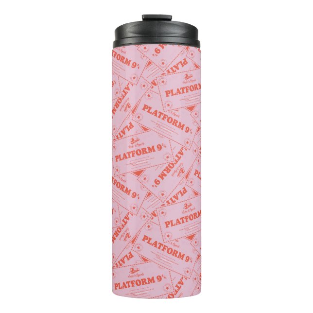 HARRY POTTER™ | Platforn 9 3/4 Train Tickets Thermal Tumbler (Front)
