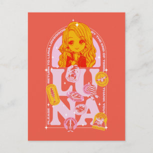 HARRY POTTER™   Please Return to Luna Lovegood Postcard