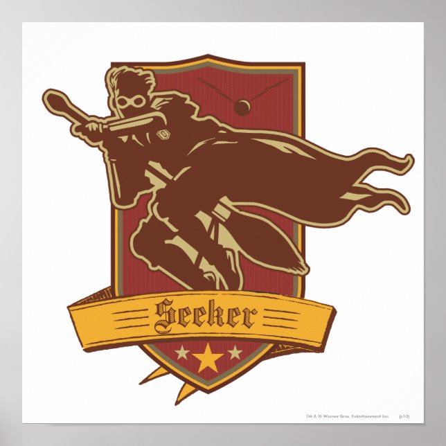 Harry Potter | QUIDDITCH™  Seeker Crest Poster (Front)