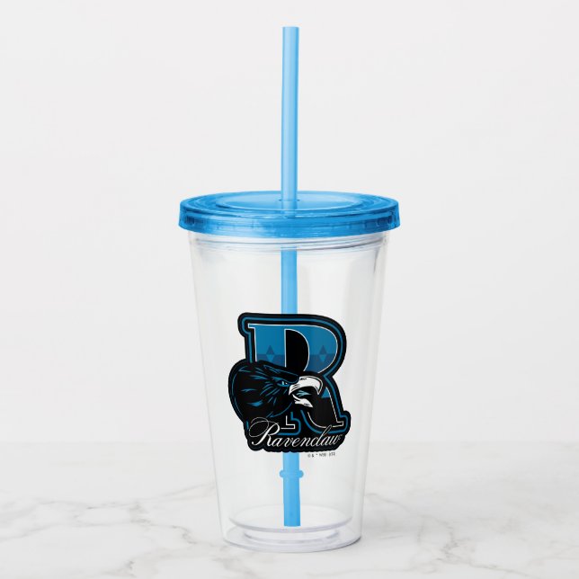 HARRY POTTER™ | RAVENCLAW™ Athletic Badge Acrylic Tumbler (Front)