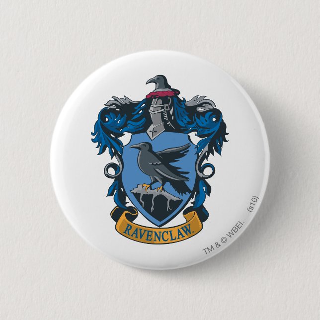 Harry Potter | Ravenclaw Coat of Arms 6 Cm Round Badge (Front)