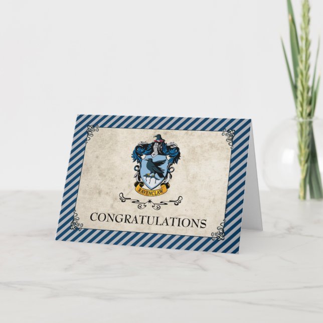 Harry Potter | Ravenclaw Congratulations Card (Front)