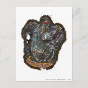 Harry Potter   Ravenclaw Crest - Destroyed Postcard