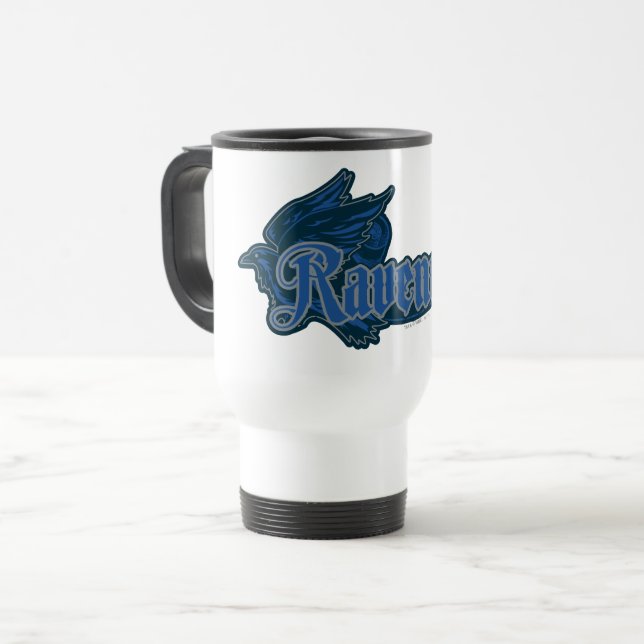 Harry Potter | Ravenclaw Eagle Graphic Travel Mug (Front Left)