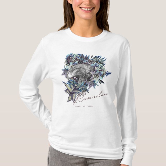 HARRY POTTER™ RAVENCLAW™ Floral Graphic T-Shirt (Front)