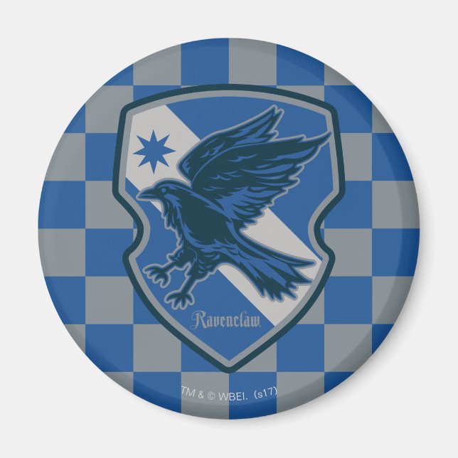 Harry Potter | Ravenclaw House Pride Crest Magnet (Front)