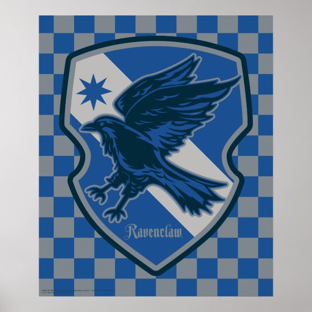 Harry Potter | Ravenclaw House Pride Crest Poster (Front)
