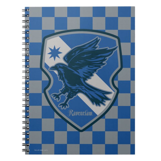 Harry Potter | Ravenclaw House Pride Crest Spiral Notebook (Front)