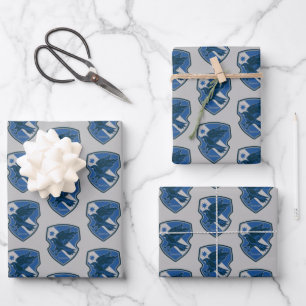 Harry Potter   Ravenclaw House Pride Crest Wrapping Paper Sheet
