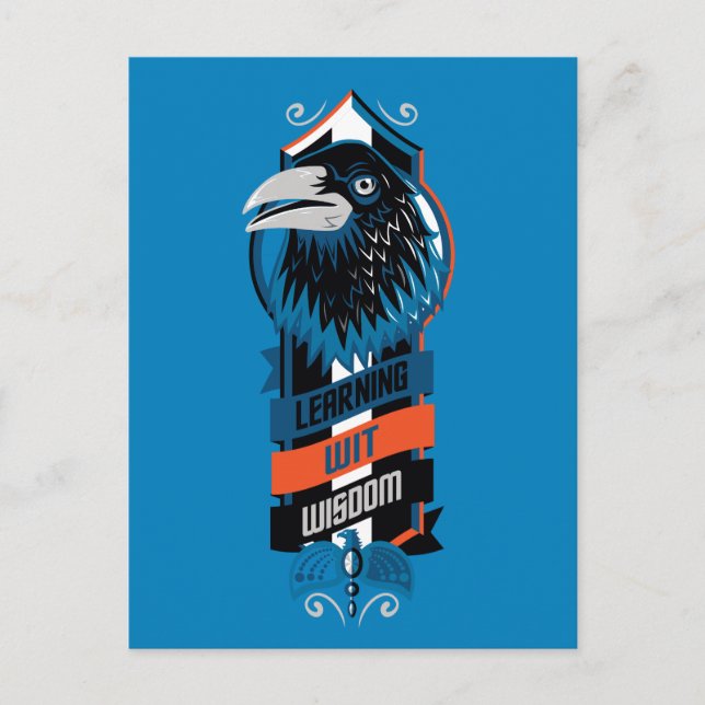 Harry Potter | RAVENCLAW™ House Sigil Postcard (Front)
