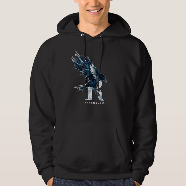 Harry Potter | RAVENCLAW™ Raven Watercolor Hoodie (Front)