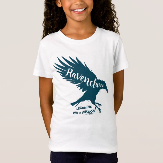 Harry Potter | RAVENCLAW™ Silhouette Typography T-Shirt (Front)