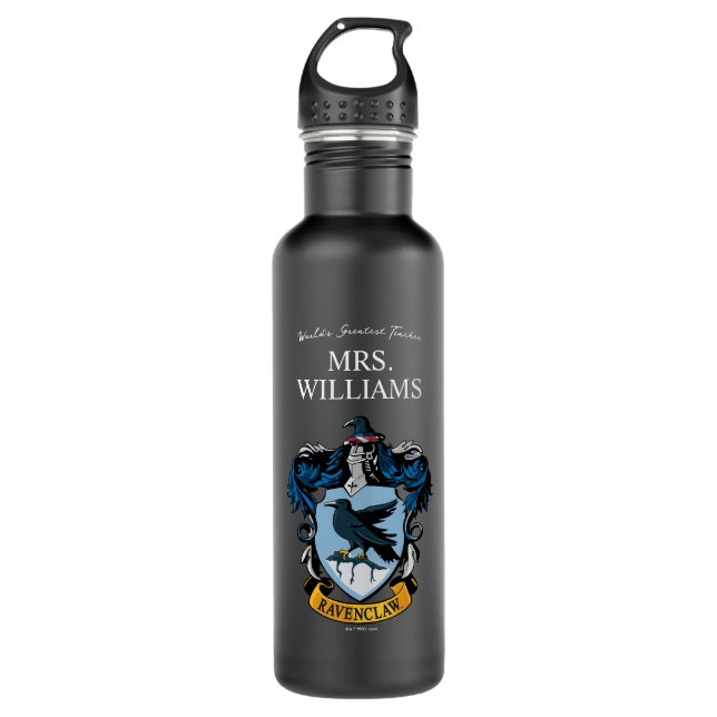 Harry Potter | Ravenclaw Teacher Personalised 710 Ml Water Bottle (Front)