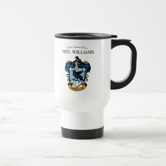 Harry Potter | Ravenclaw Teacher Personalised Travel Mug (Right)