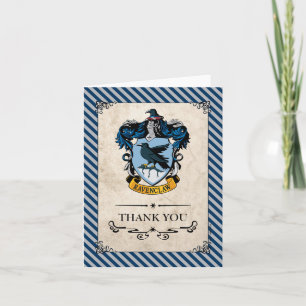 Harry Potter   Ravenclaw Thank You Card