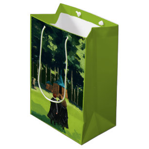 HARRY POTTER™, Ron, & Hermione at Hagrid's Hut Medium Gift Bag