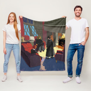 HARRY POTTER™, Ron, & Hermione in Common Room Fleece Blanket