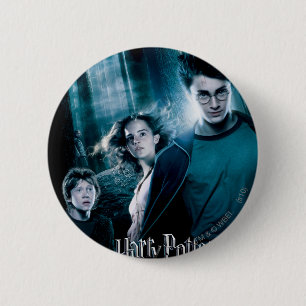 Harry Potter Ron Hermione In Forest 6 Cm Round Badge
