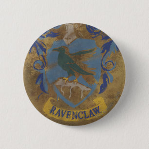 Harry Potter   Rustic Ravenclaw Painting 6 Cm Round Badge