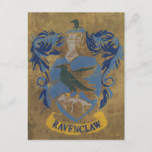 Harry Potter   Rustic Ravenclaw Painting Postcard