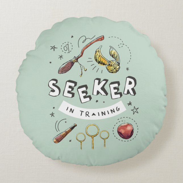 HARRY POTTER™ | Seeker in Training Round Cushion (Front)