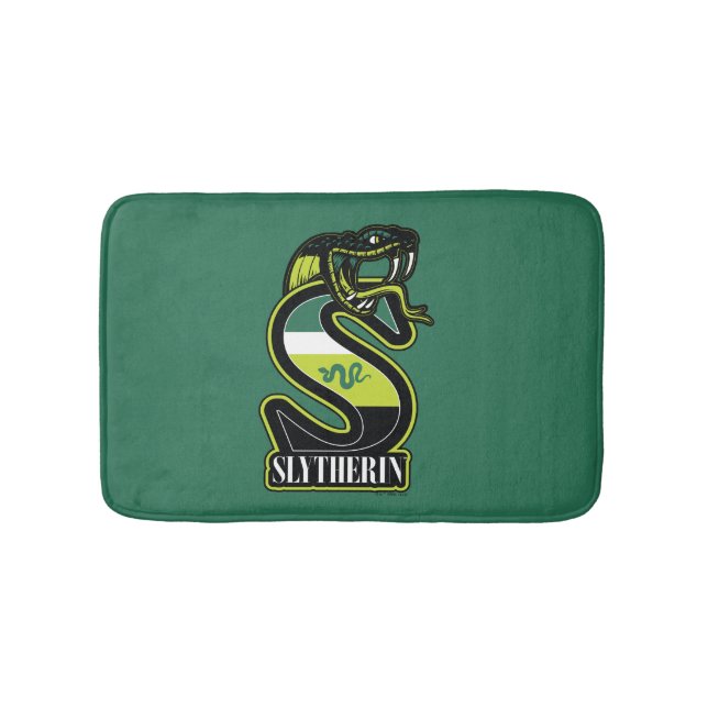 HARRY POTTER™ | SLYTHERIN™ Athletic Badge Bath Mat (Front)