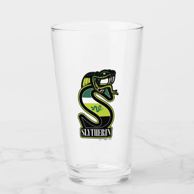 HARRY POTTER™ | SLYTHERIN™ Athletic Badge Glass (Front)