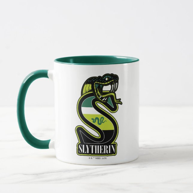 HARRY POTTER™ | SLYTHERIN™ Athletic Badge Mug (Left)
